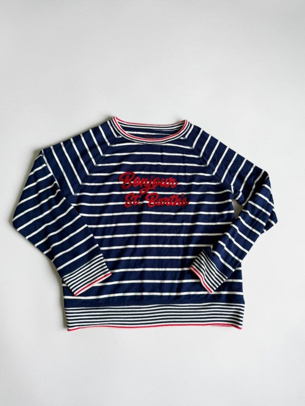 VINEYARD VINES  Girls St Barths Striped Long Sleeve Top SIze Medium